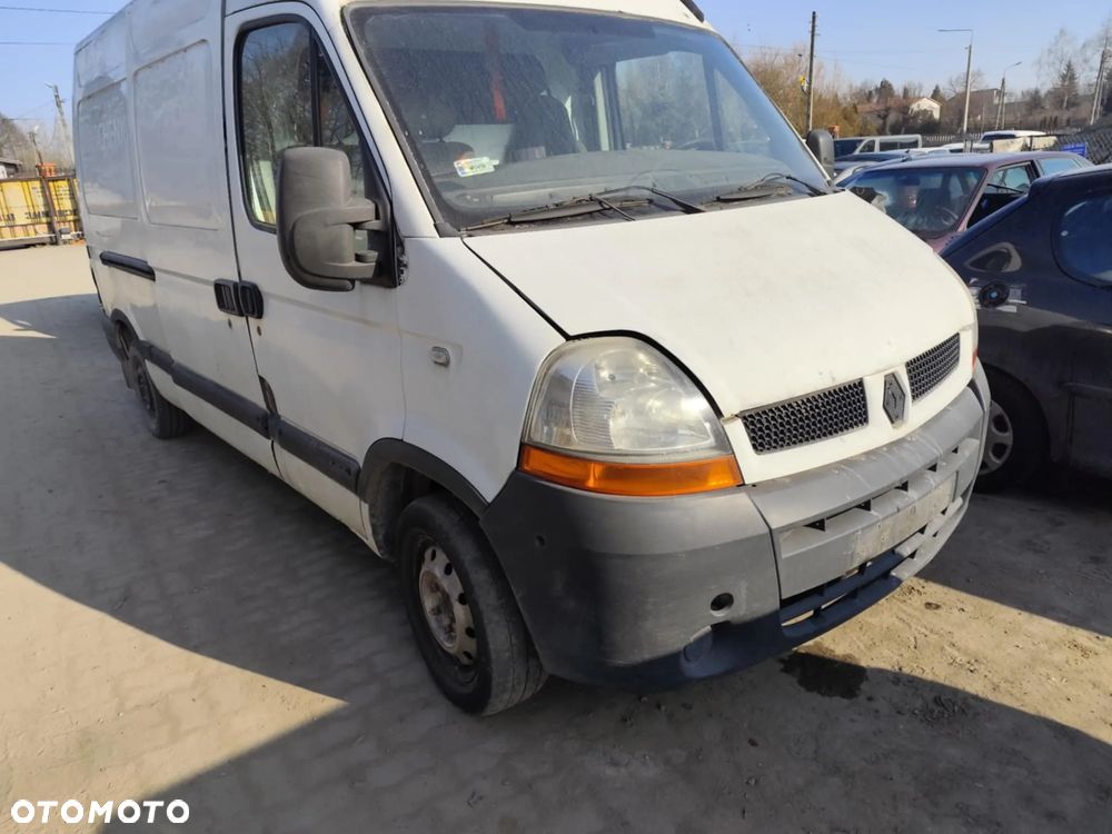renault master II lift silnik 2.5 dci skrzynia sanki belka przód tył wahacz zacisk zwrotnica - 1