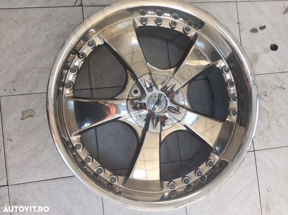 Jante 22 nichelate Porsche cayenne Audi Q7vw toareg - 6