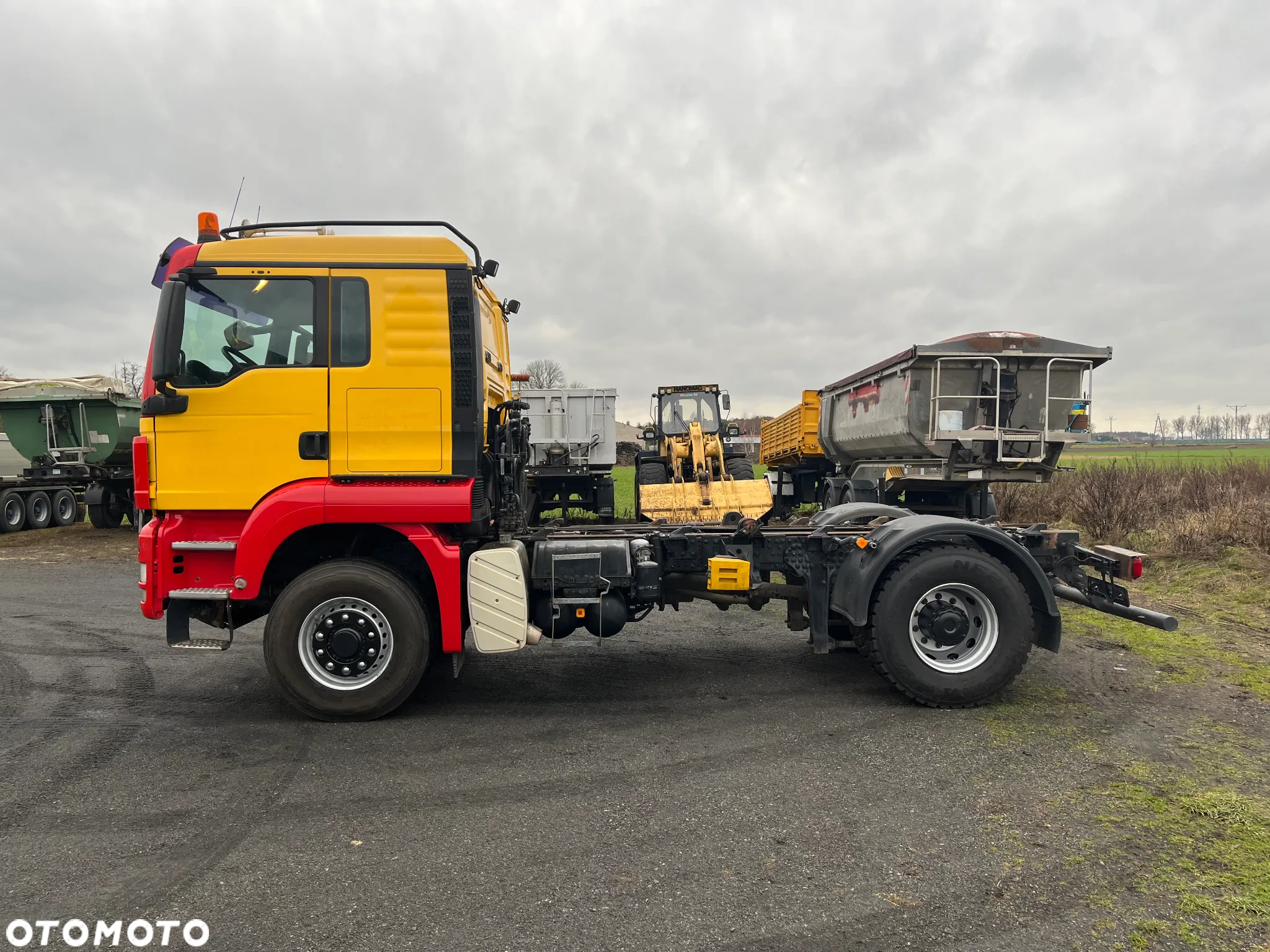 MAN TGS 18.440 4x4 wywrotka + siodło !!! Wechselsystem hydrodrive - 16