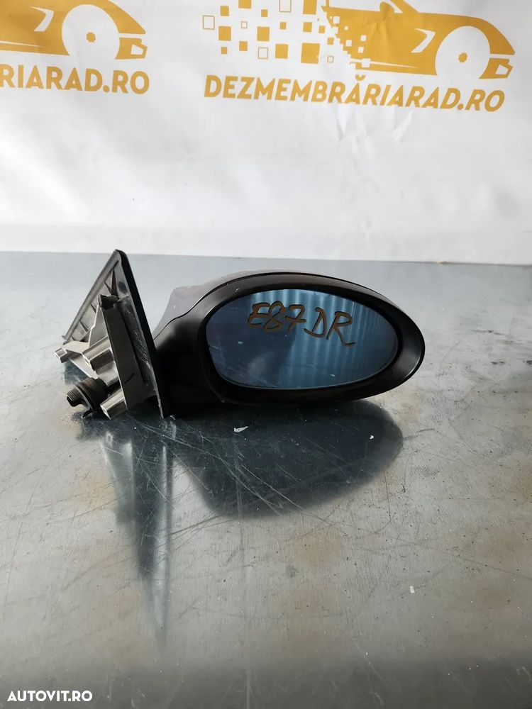 Oglinda Dreapta Bmw Seria 1 E87 Cu 5 Pini La Mufa Volan Stanga Europa - 2