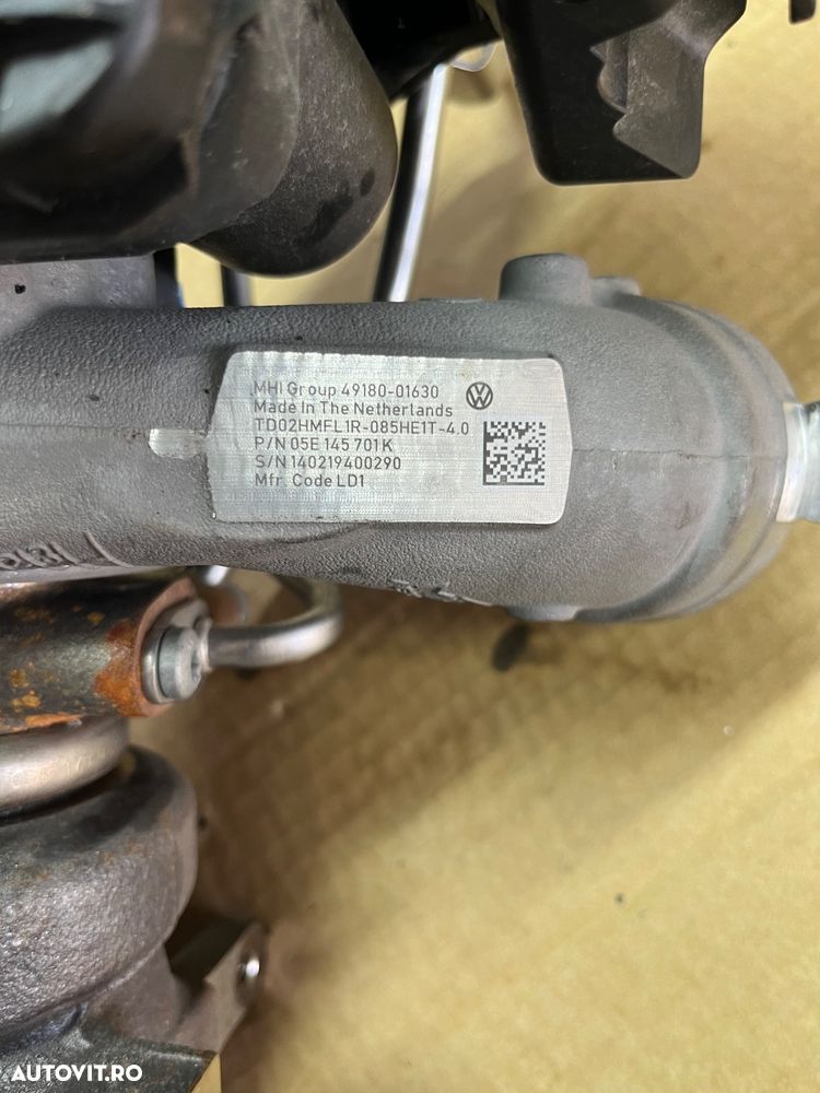 Turbina 1.5 TSI DAD DPC Skoda Octavia vw t-roc 2020 - 3