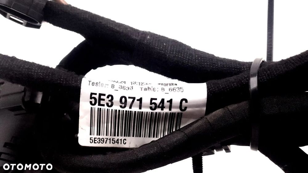 Instalacja wiązka haka SKODA OCTAVIA IV 2020- 5E3971541C - 4