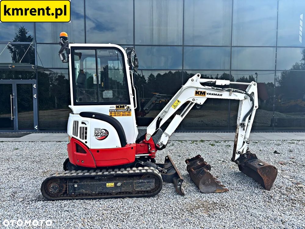 Yanmar VIO 20-4 MINI-KOPARKA 2016R | Wacker Neuson 2503, ET24, 2503, Bobcat E25, Schaeff TC25, Volvo ECR25D, Kubota KX027-4, Komatsu PC22MR-3 - 3