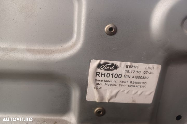 Macara geam spate dreapta electrica 7M51-R045H22-A RM51-R24944DD 7M5T - 4