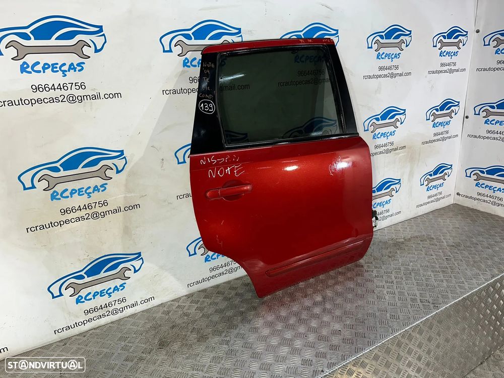 Porta Tras Traseira Direita Nissan Note 2004 - 2013 - 2