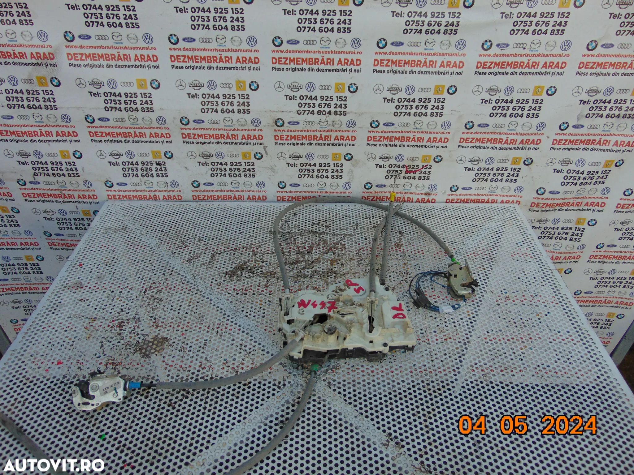 Broasca usa spate Mercedes Vito w447 viano dupa 2015 cod a - 1
