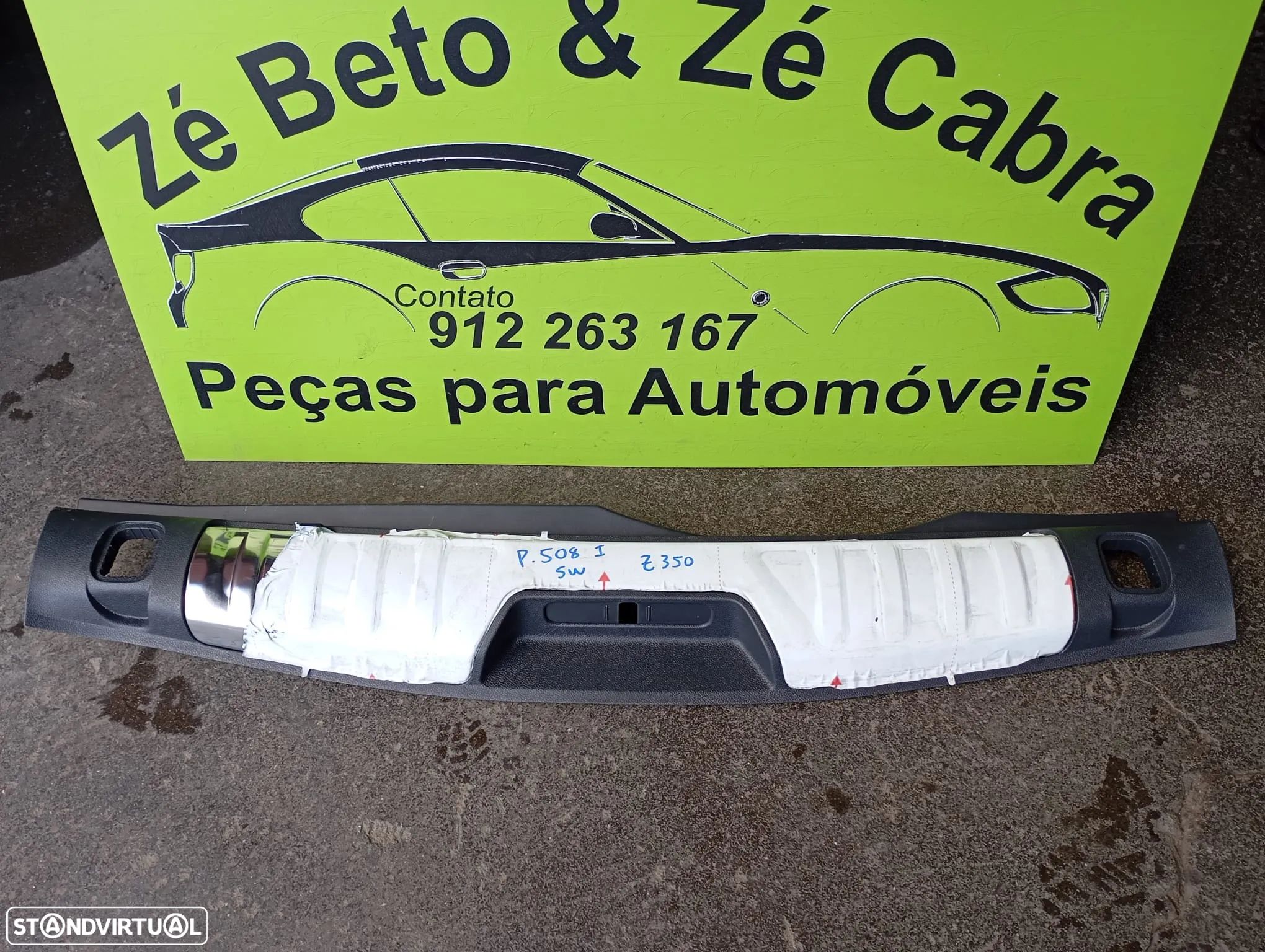 PEUGEOT 508 I SW PLASTICO TRAS MALA PARA CHOQUES - Z350 - 1