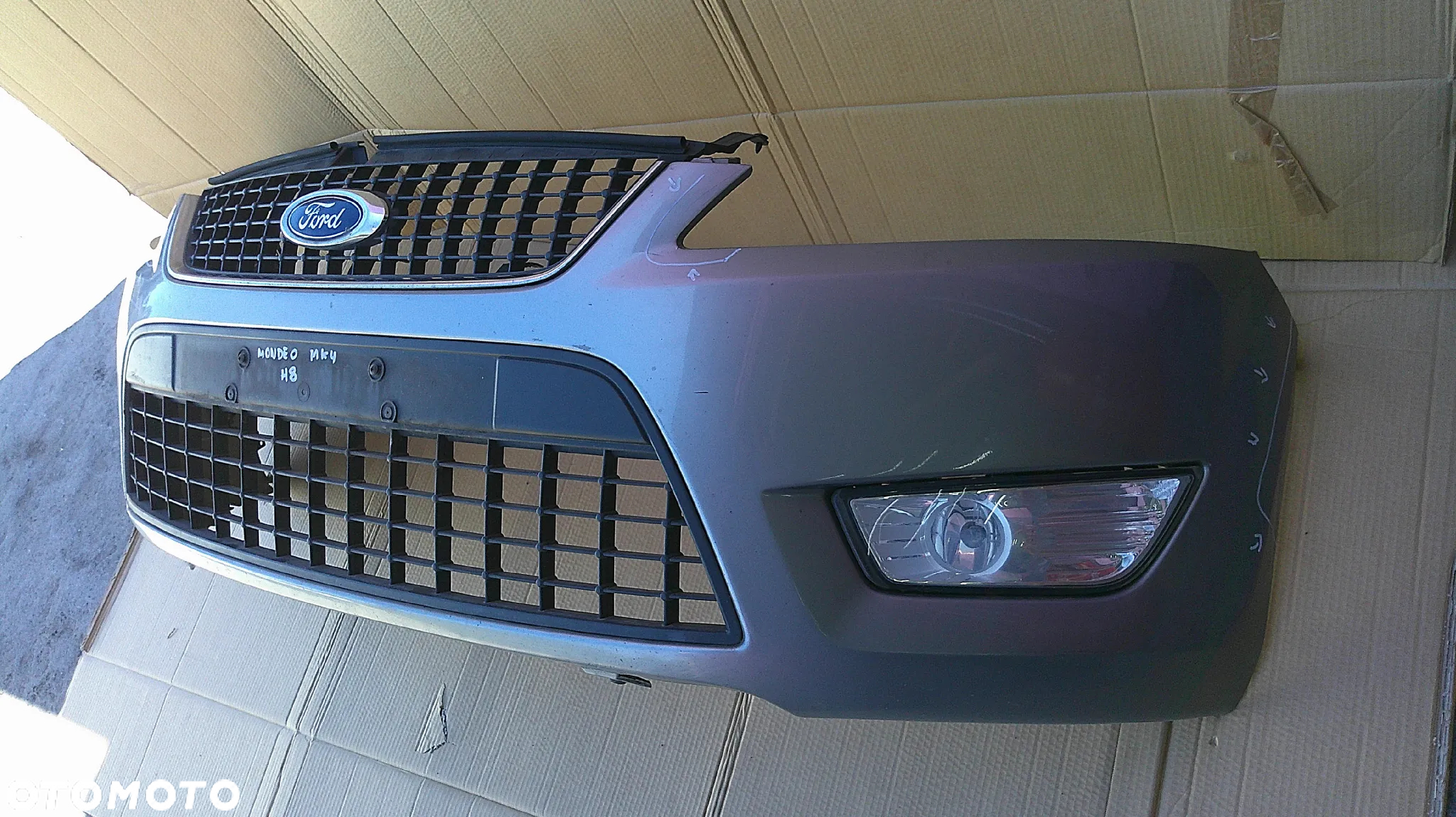 FORD MONDEO MK4 ZDERZAK PRZEDNI H8 - 2