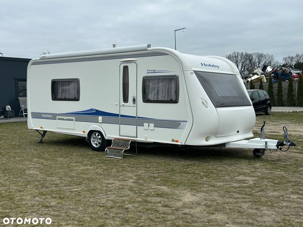 Hobby 560 WLU z napędem i markizą FIAMMA elektryczną. !!! RATY !!! - 7