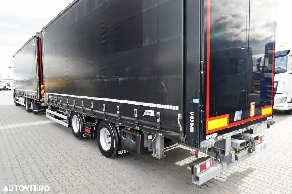 DAF XG 480 / COMBINAȚIE TANDEM / 120 M3 / DRIVE-THROUGH / AER CONDIȚIONAT PARCARE / WECON / PUNTE RELAXABILĂ / ȘINGURI PENTRU STICLE / SAF / 2023 - 10