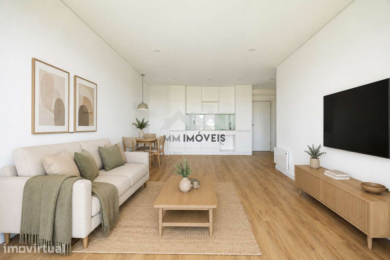 Apartamento T1 Novo | Varanda | Garagem | Zona Asprela - Grande imagem: 5/30