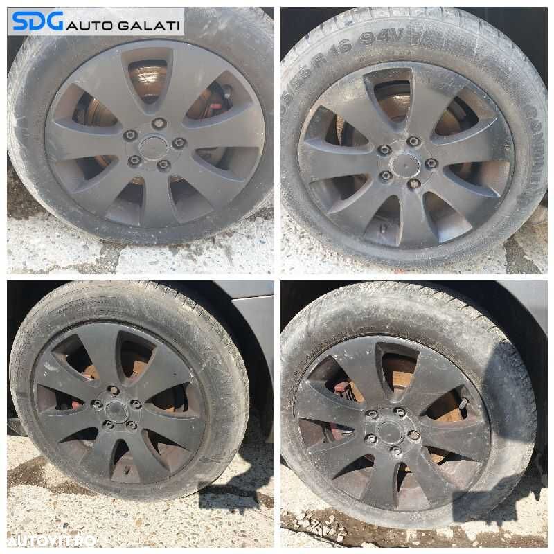 Set 4 Jante Roti Aliaj 5x112 205 55 16 R16 Volkswagen Golf 5 2004 - 2008 [0248] - 1