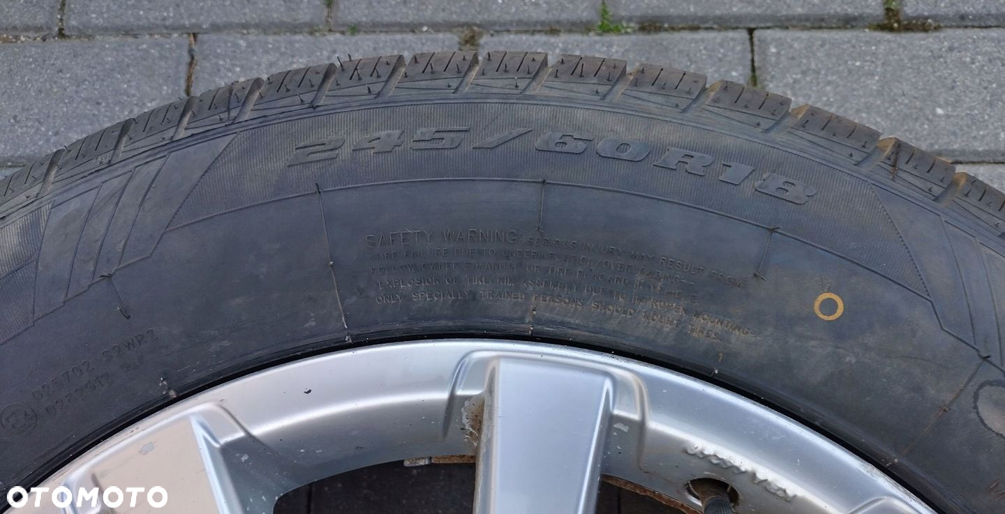 JEEP GRAND CHEROKEE 3 III WK 04-10 KOŁO ZAPASOWE BBS 245/60 R18 2023 ROK - 3