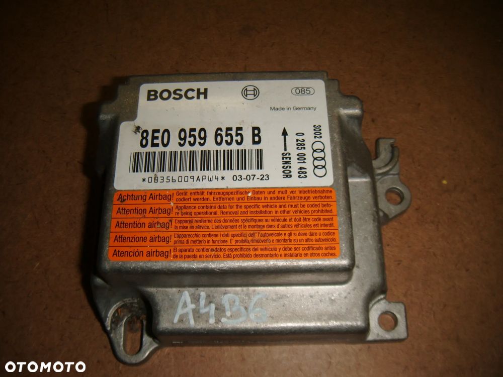 audi a4 b6 sensor airbag 8e0959655b - 1