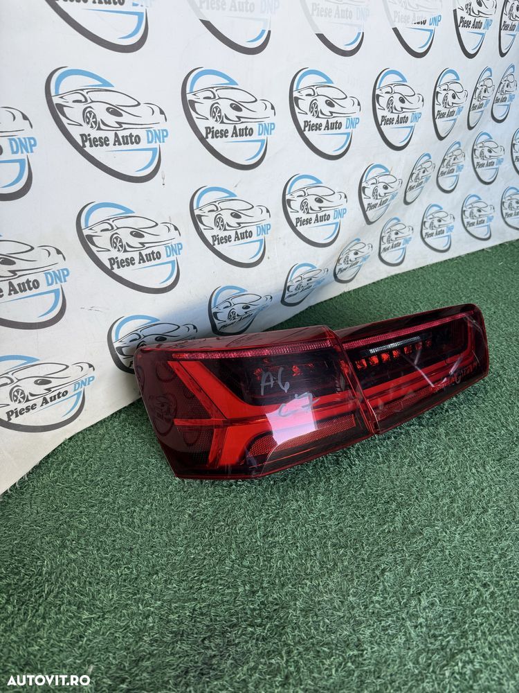 Stop stanga aripa haion Audi A6 C7 facelift full led matrix - 2