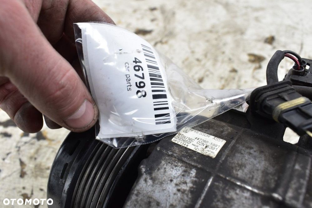 Sprężarka Klimatyzacji MERCEDES W204 2.2 CDI 447260-5991 - 8