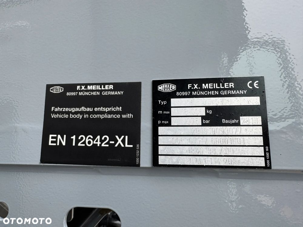 Renault C 480, 6X4, MEILLER - BORDMATIC, - 33