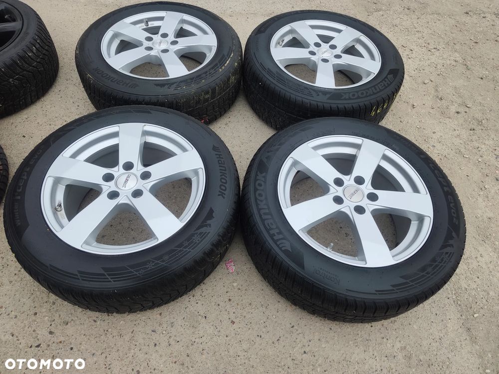 5x114,3 Felgi Aluminiowe Alufelgi 17 Koła Zimowe Zima 5x114 Kia Sportage Hyundai ix35 Tucson Santa Fe Nissan Qashqai Xtrail Citroen C4 Aircross Renault Kadjar Dacia Duster Mitsubishi ASX Outlander Honda CR-V Mazda Toyota RAV4 Suzuki Grand Viatara 5,5mm Legnica ALU-RAD 225/60 - 2