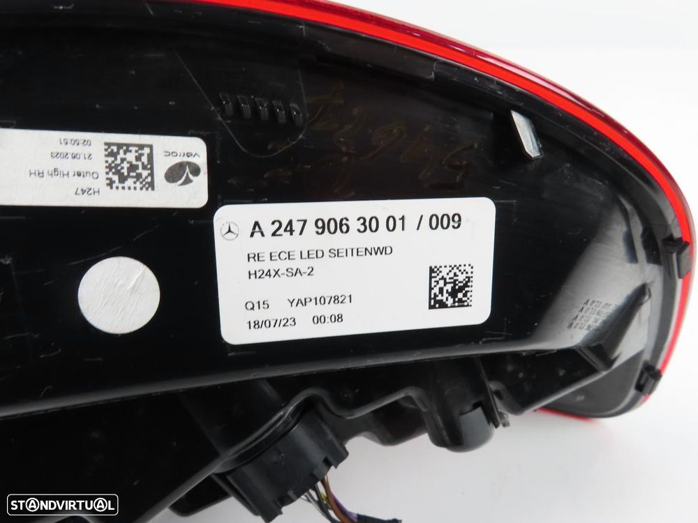 Farolim LED Direito/Trás Usado / Original MERCEDES-BENZ GLA-CLASS H247/MERCEDES-... - 5