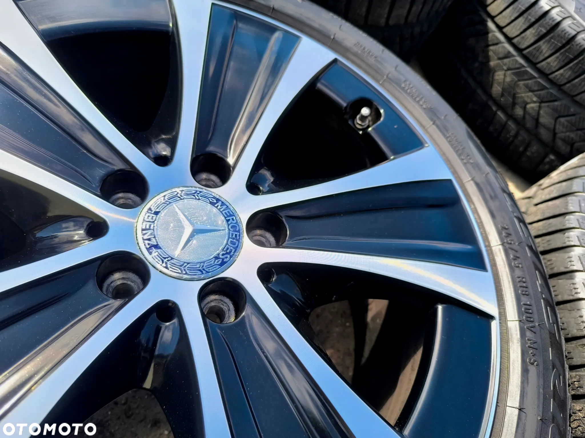 5x112 Alufelgi Felgi Aluminiowe 18 Koła Zimowe Zima MERCEDES E KLASA W212 W213 C W204 C238 A238 6,5mm 23r. Legnica ALU-RAD 245/45 275/40 - 13