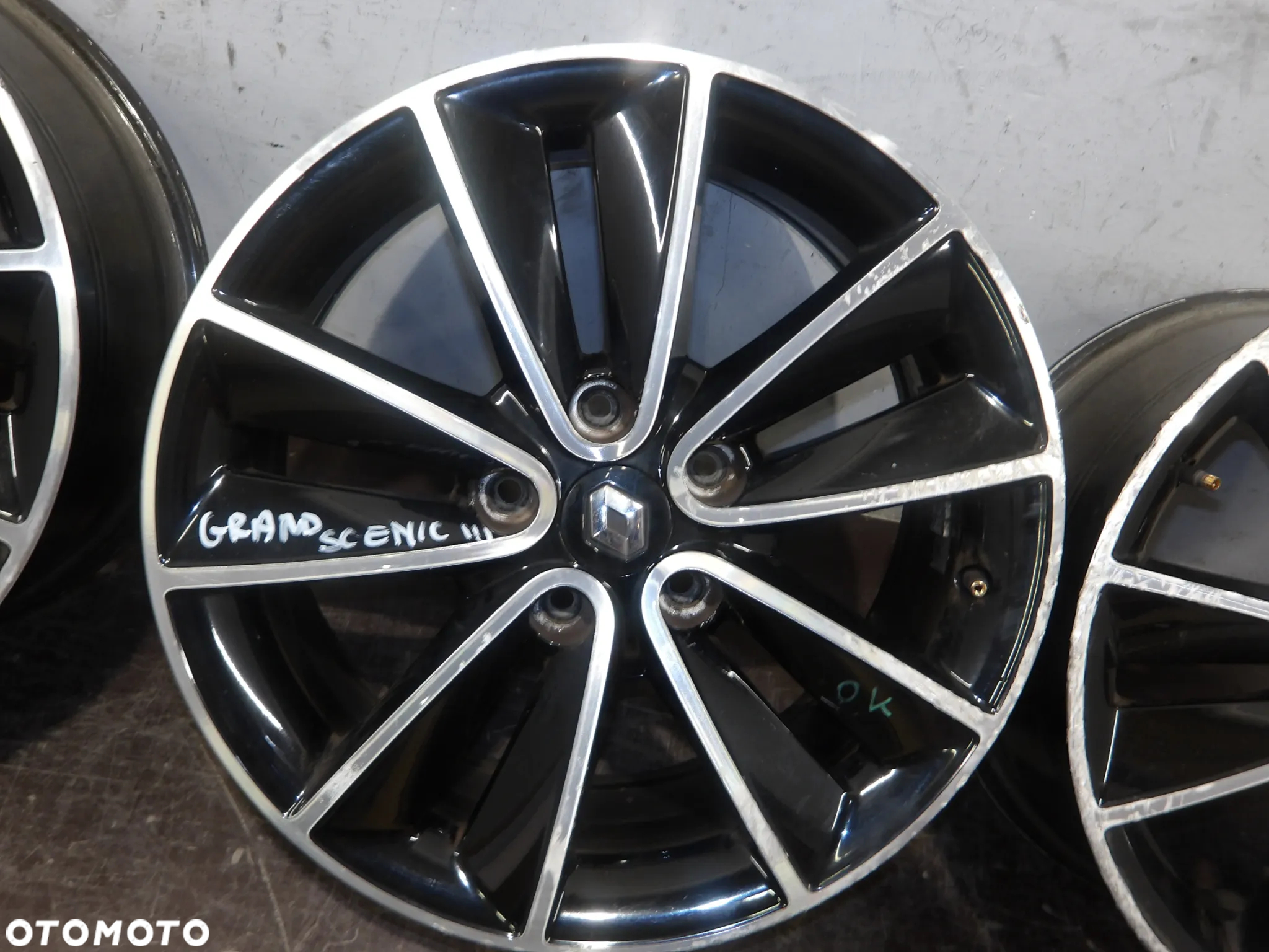 RENAULT GRAND SCENIC III 1.6 DCI FELGI ALUMINIOWE ALUFELGI 5X114.3 7J ET49 R17 - 11