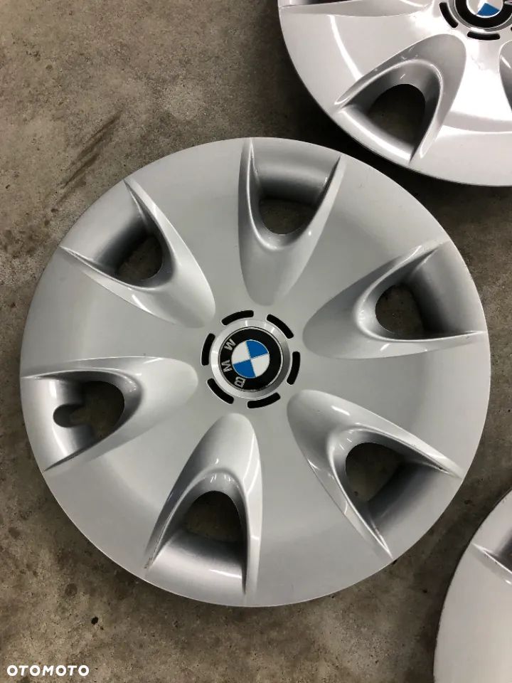 Kołpaki oryginalne BMW 16'' 62411810 komplet używane - 3
