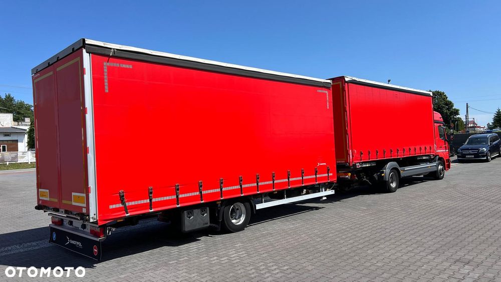 Mercedes-Benz ATEGO 1227 BIG SPACE EURO 6 BDF FIRANKA PLANDEKA WYMIENNA ZABUDOWA - 4