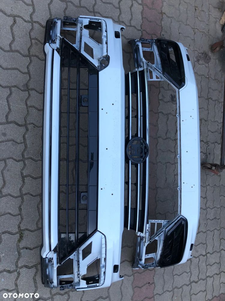 VW TIGUAN 5NA R-LINE ZDERZAK PRZEDNI GRILL - 4