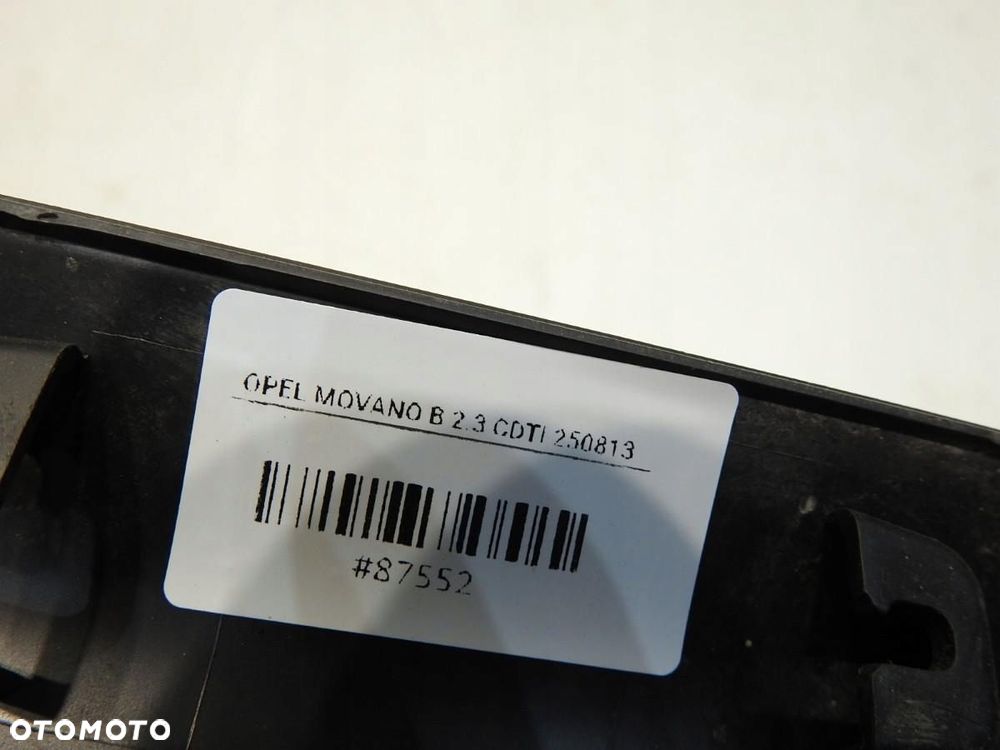 LISTWA SŁUPKA LEWY ŚRODEK OPEL MOVANO B 768190129R - 4