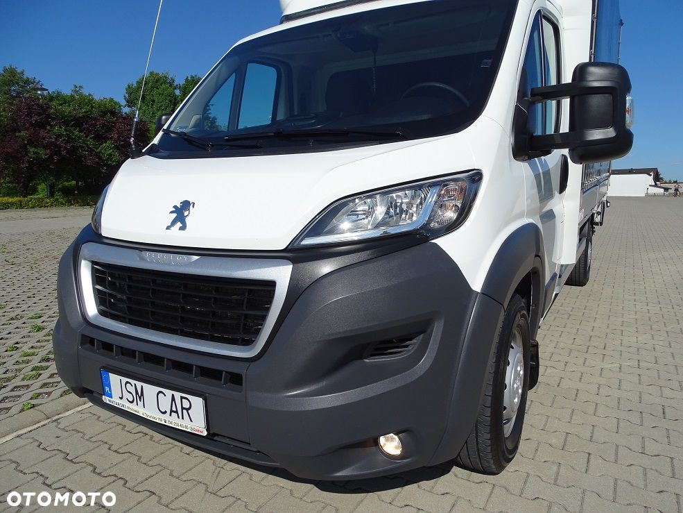 Peugeot Boxer 3.0 180 Km Ducato Plandeka 8 EuroPalet + WINDA BAR JAK NOWY!! Polski Salon 1 Wł.!! - 9