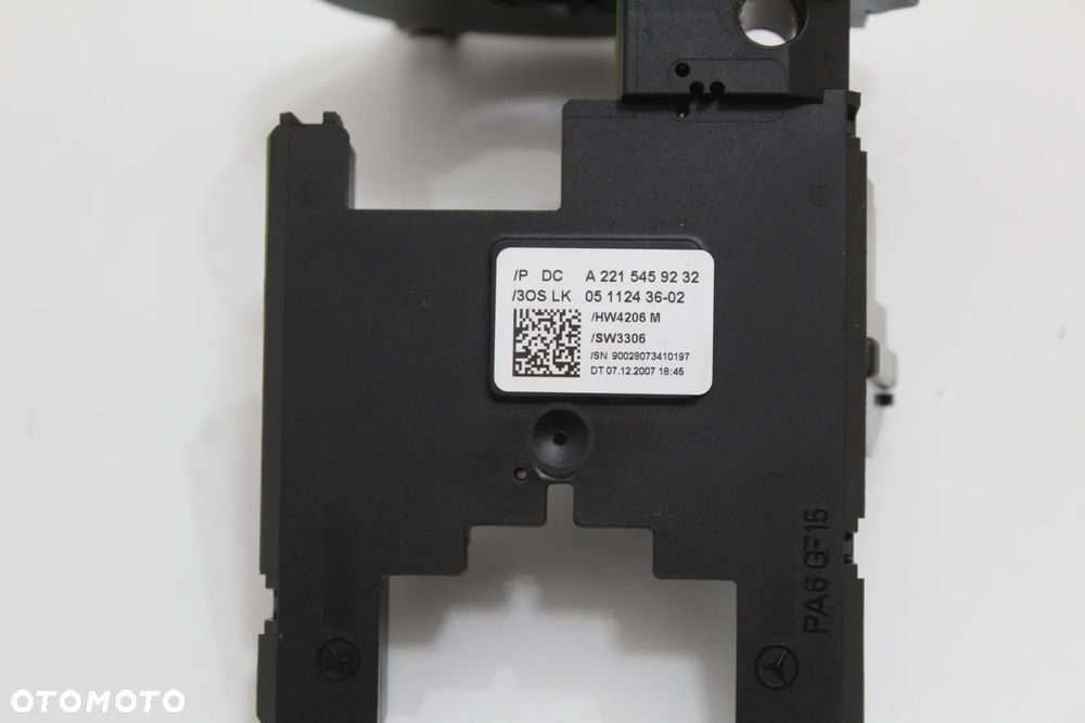 Czujnik kąta skrętu OE Mercedes W221 W216 A2215459232 - 5