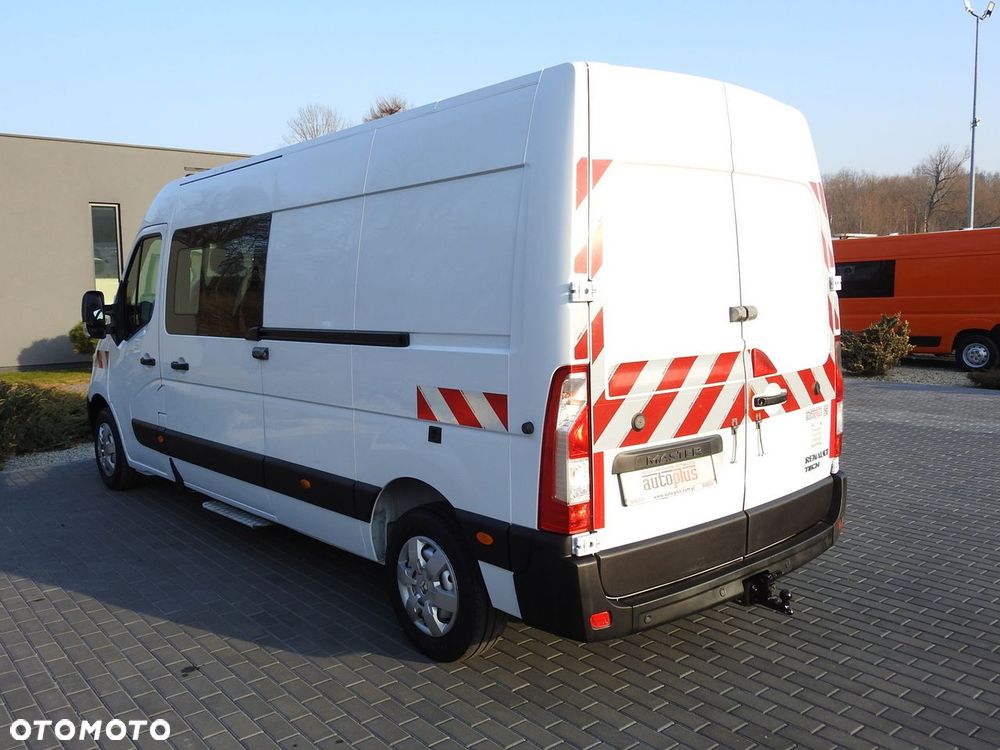 Renault MASTER FURGON BRYGADÓWKA  7 MIEJSC TEMPOMAT KLIMATYZACJA  130KM - 11