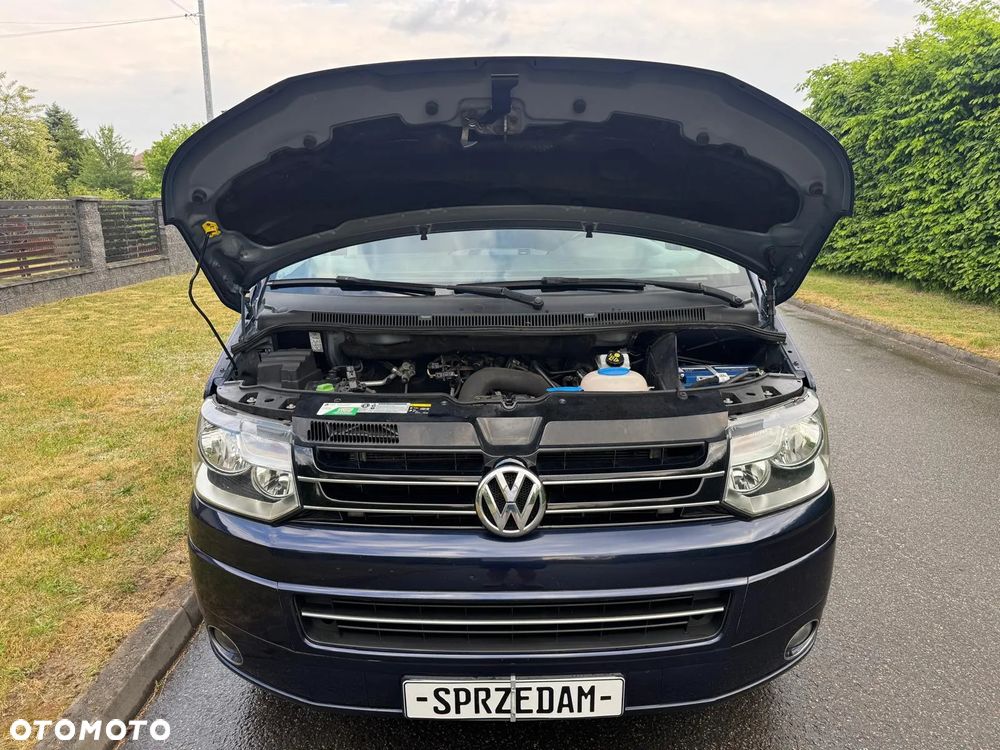 Volkswagen TRANSPORTER T5 L2H1 LIFT Długi Klima Elektryka Tempomat Furgon 3os. Rury Hak Pdc - 11