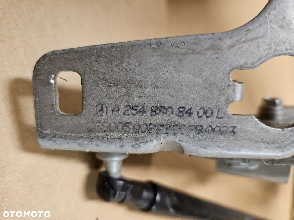 ZAWIAS ZAWIASY MASKI MERCEDES GLC 254 A2548808500 A2548808400 KOMPLET - 4