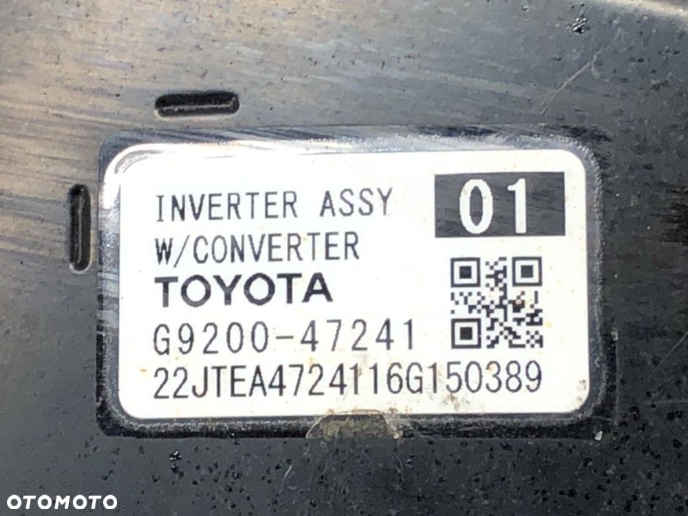 KONWERTER FALOWNIK  TOYOTA C-HR (_X1_) 2016 - 2022 1.8 Hybrid (ZYX10_, ZYX11_) 90 kW [122 KM] - 5