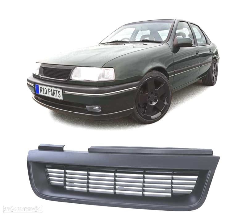 GRELHA FRONTAL OPEL VECTRA A 92-95 PRETO - 1