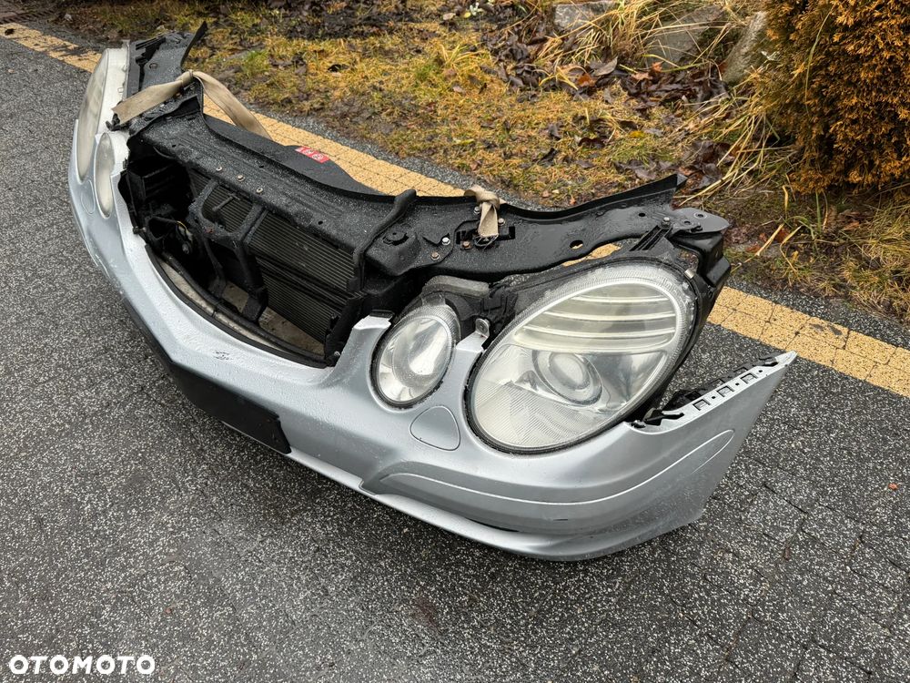 PRZÓD KOMPLETNY ZDERZAK PAS REFLEKTOR MERCEDES W211 LIFT FL - 10