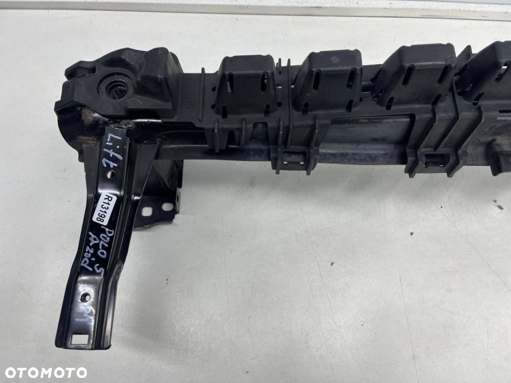 Belka zderzaka VW Polo 5 V 6r LIFT 14-17r. przednia wzmocnienie passa absorber ślizg 6c0807693 - 5