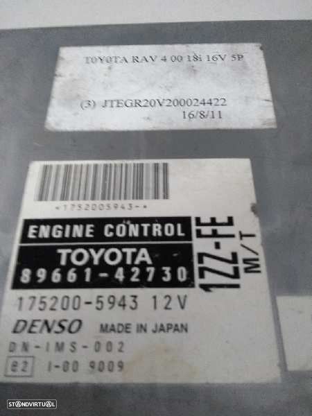 CENTRALINA MOTOR UCE TOYOTA RAV 4 II 2001 -8966142730 - 4