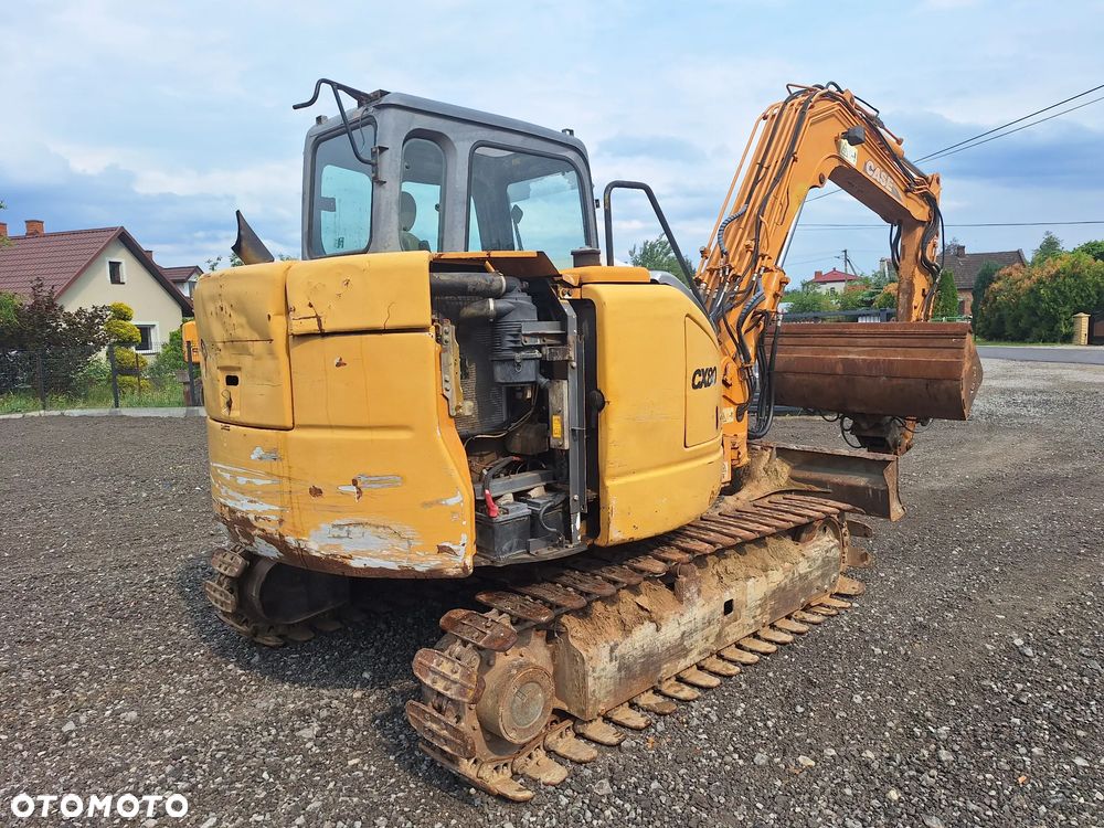 Case CX80 2010 13077godzin / 3 łyżki, szybkozłącze / Import Francja - 4