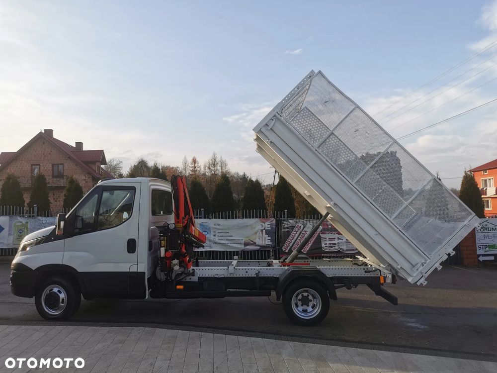 Iveco Daily 35C15 Kiper HDS dzwig 3.0-150KM wywrotka Hak - 10