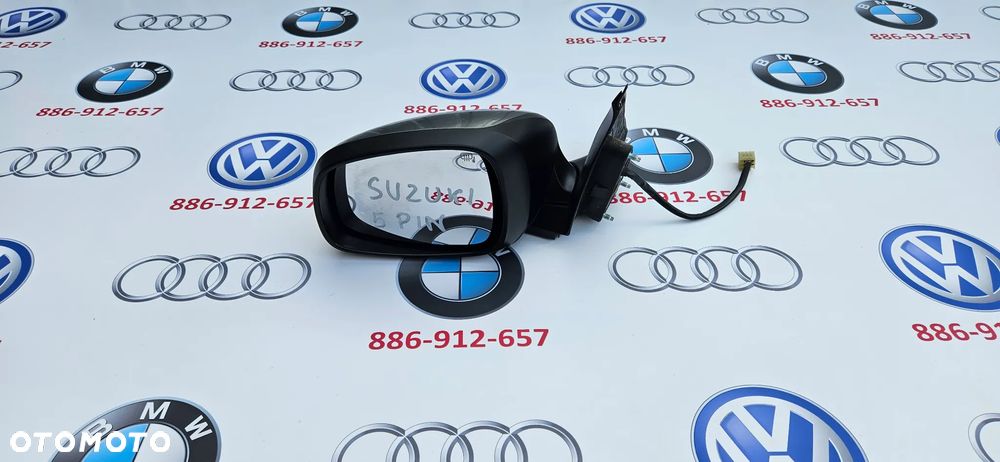 Lusterko Zewnętrzne Lewe Lusterko Kierowcy 84702-62JB0 SUZUKI SWIFT III MK6 2005-2010 5 PIN ZCD - 1