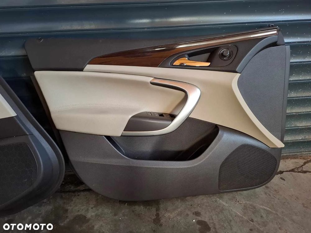 BOCZKI DRZWI TAPICERKA OPEL INSIGNIA A I KOMPLET - 4