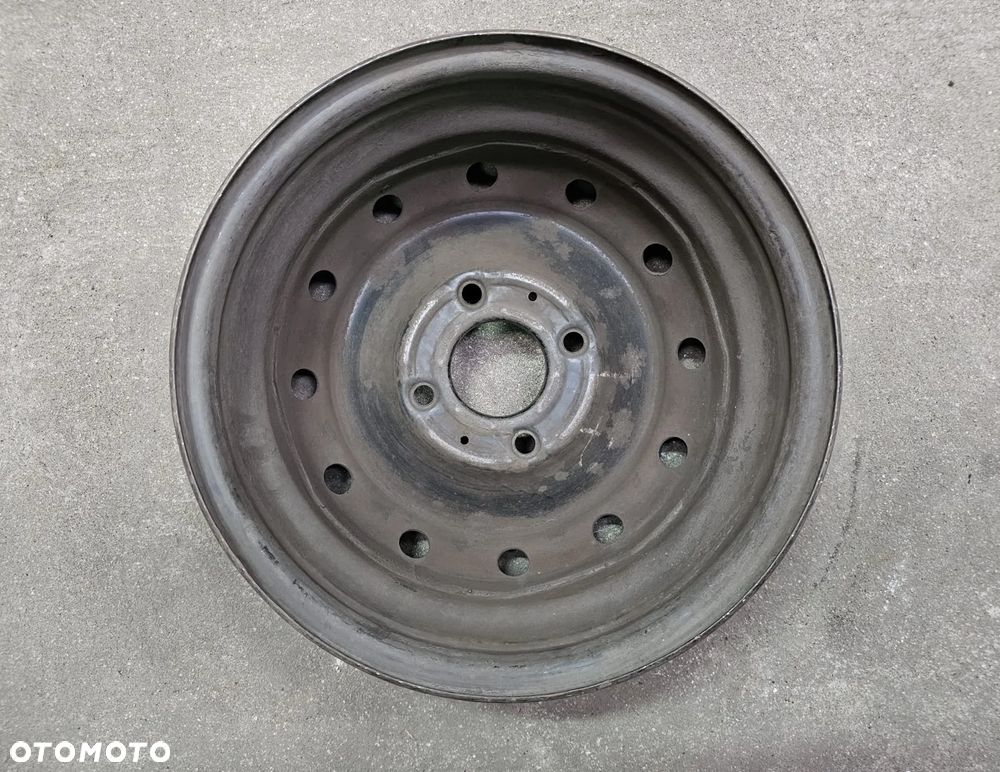 (V49) Felga stalowa 13'' Zapas Peugeot 1007 206 207 208 308 Citroen C3 C4 Berlingo II Xsara / 5Jx13 ET28 4x108 - 3
