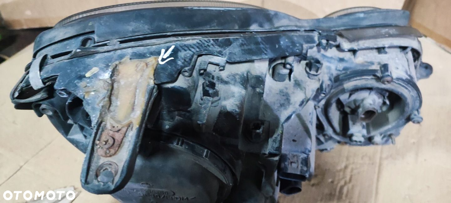 MERCEDES E KLASA W211 LAMPA PRZÓD LEWA BI XENON EUROPA KOMPLETNA - 7