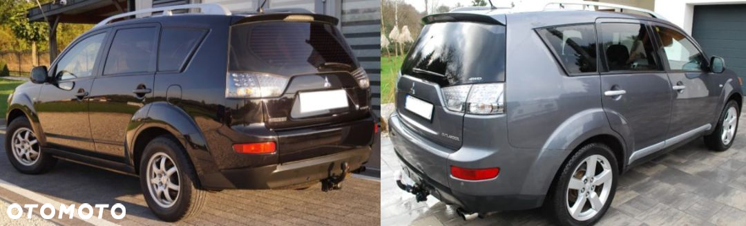 HAK HOLOWNICZY + WIĄZKA 7/13P DO SAMOCHODU MITSUBISHI OUTLANDER 2 II CITROEN C-CROSSER + FL - 10