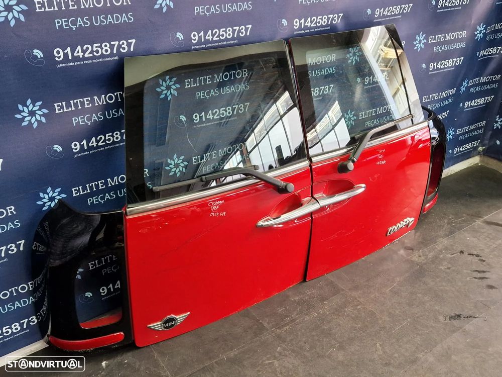 Tampa da mala usada MINI ONE COOPER R55 CLUBMAN portas traseiras ENVIO GRATUITO - 1