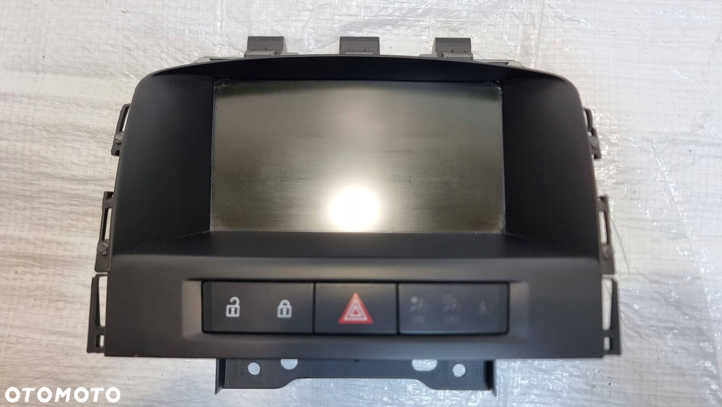 OPEL ASTRA J IV CD 500 RADIO NAWIGACJA 22739813 WYŚWIETLACZ 20935346 PANEL - 2