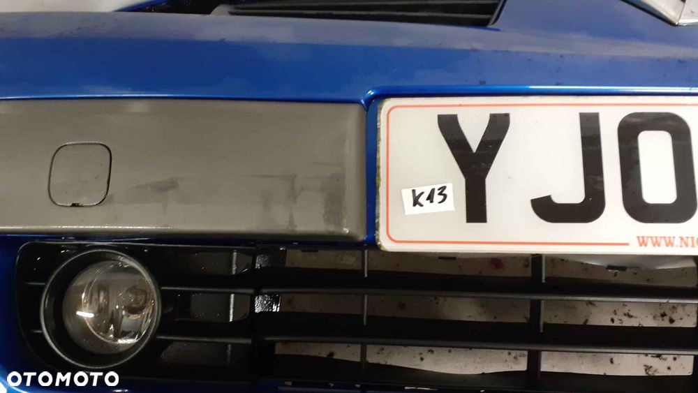 + ZDERZAK PRZÓD PRZEDNI DO RENAULT MEGANE II 2 TEI45 NIEBIESKI HALOGENY - 2