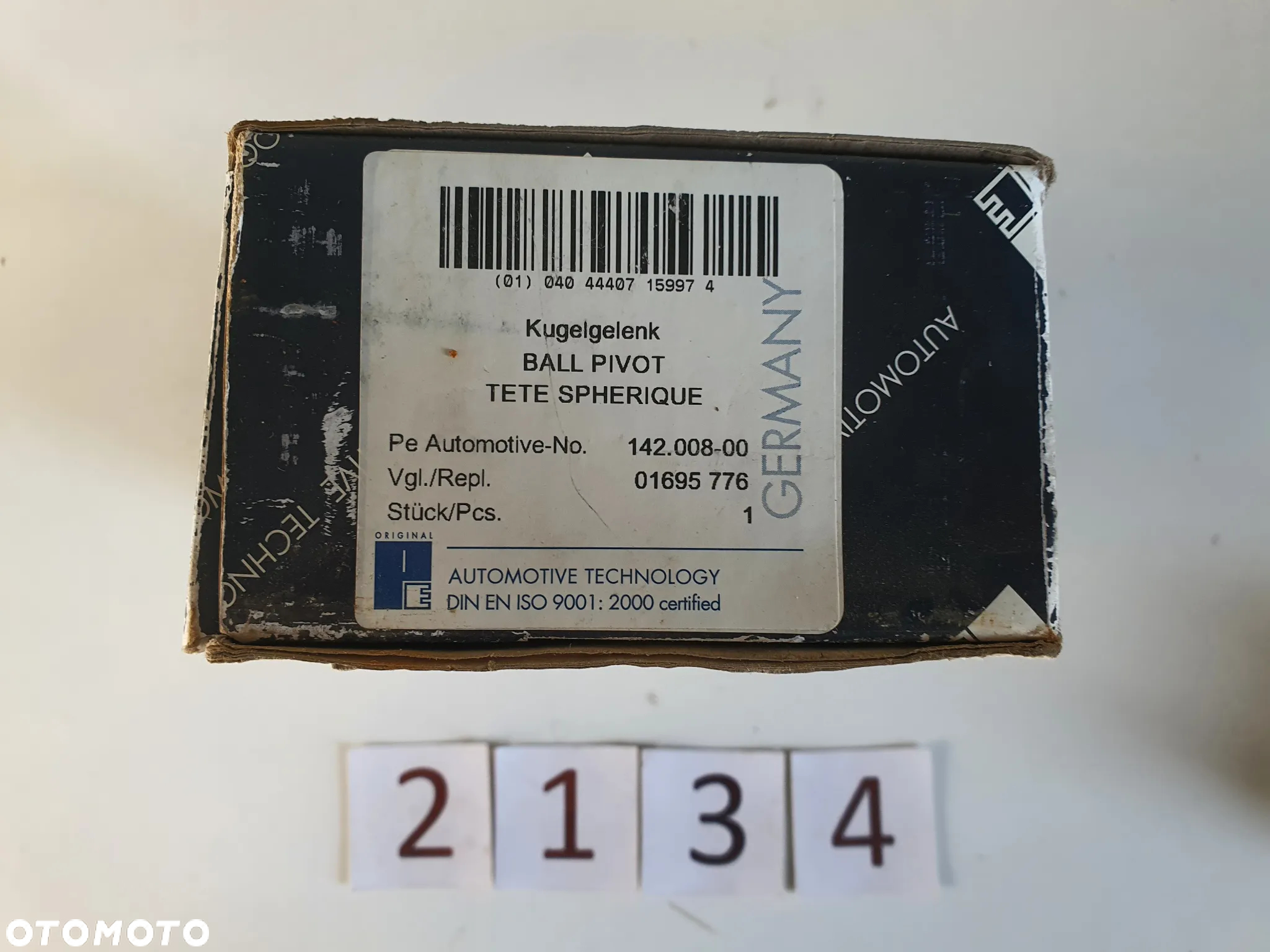 Końcówka drążka kierowniczego Volvo F FL 1507826 1695585 1695776 - 3